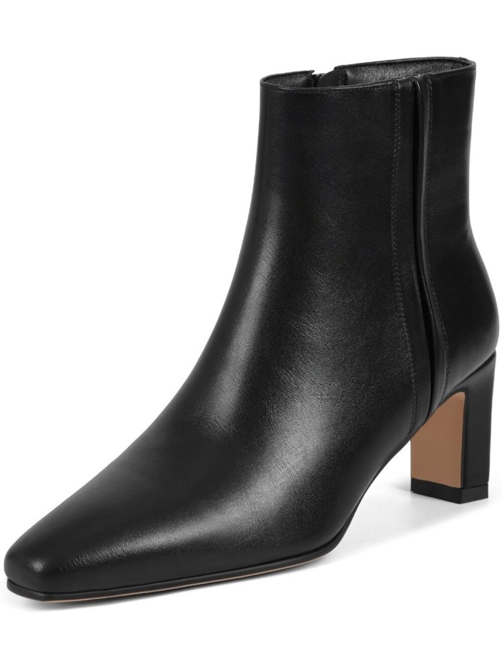 Chic Pointed Toe Ankle Boots for Women | Stylish Chunky Low Heel Footwear